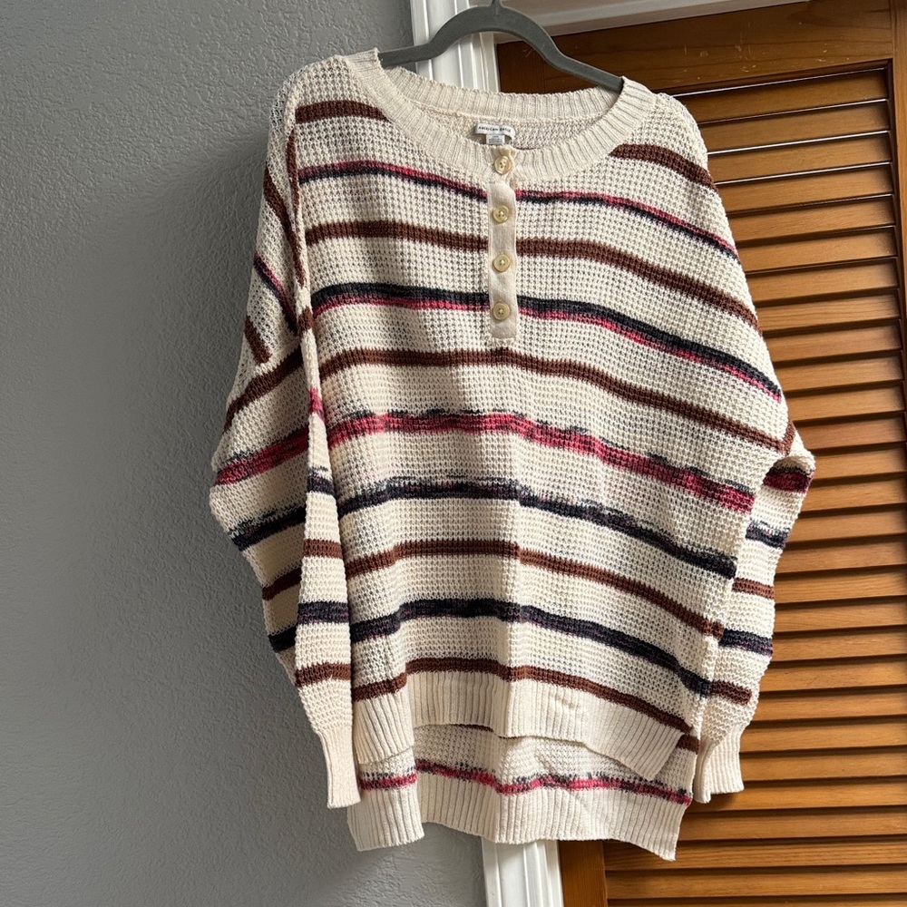 American Eagle Outfitters Multicolor Striped Sweater